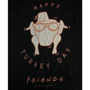 FRIENDS Graphic Tee NEW Black Short Sleeve Size 2XL